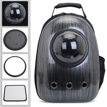 Load image into Gallery viewer, Free shipping Cat bag Breathable Portable Pet Carrier Bag Outdoor Travel backpack for cat and dog Transparent Space pet Backpack