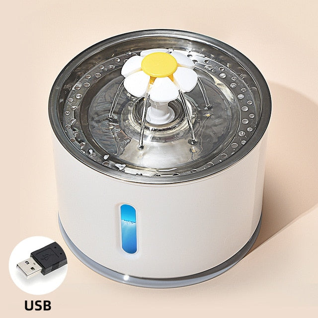 Pet Automatic Water Dispenser Pet Water Feeder Water Bowl Auto Dog Pet  Drinking Supplies for Cat Dog